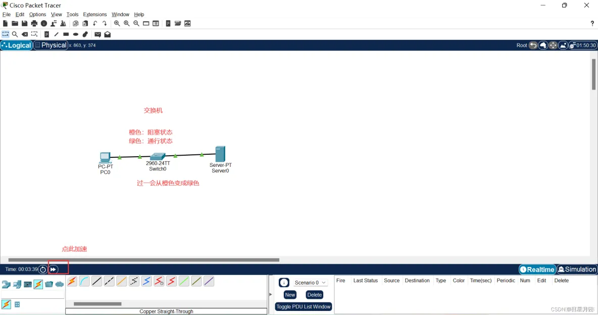 1 认识仿真工具Packet Tracer【实验】【计算机网络】_工作区_81
